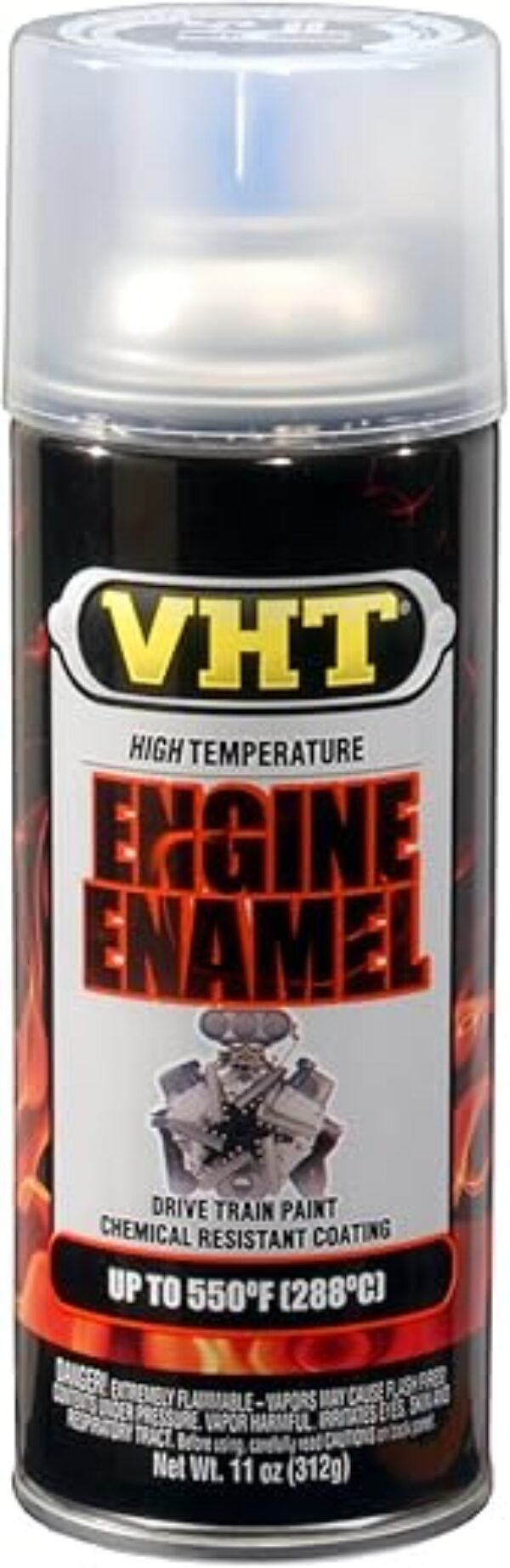 VHT SP145 Engine Enamel Gloss Clear Can - 11 oz.