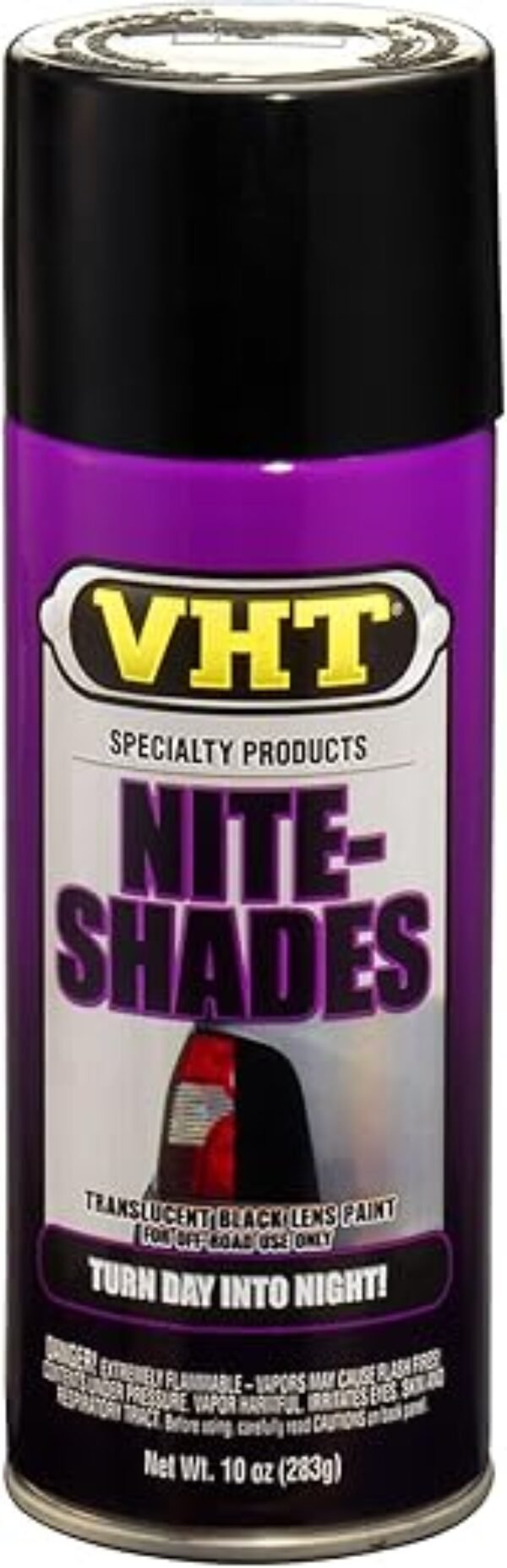 VHT SP999 Nite-Shades Lens Cover Tint Translucent Black Paint Can - 10 oz.