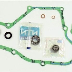 Athena Parts Water Pump Gasket Kit with Bearings for Honda CR80R 85-02, CR85 R03-07, black