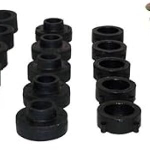 Crown Automotive Body Mount Kit Body, Black, Zinc