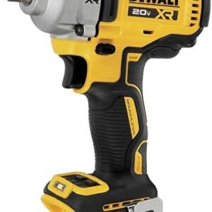 DEWALT 20V MAX Cordless Impact Wrench, 1/2' Hog Ring, Includes LED Work Light and Belt Clip, Bare Tool Only (DCF891B)