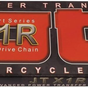 JT Chain JTC520X1RGB118DL (520 Series) Gold 118 Link Heavy Duty X-Ring Chain with Connecting Link
