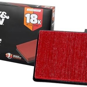 K&N Engine Air Filter: Long Life 18,000 Mile Replacement Air Filter: Compatible with 2018-2019 Chevy/GMC/Holden (Equinox, Terrain), KNA-5069