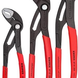 KNIPEX Tools - 3 Piece Cobra Pliers Set (7, 10, & 12) (002006US1)