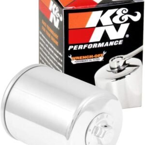 K&N Motorcycle Oil Filter: High Performance, Premium, Designed to be used with Synthetic or Conventional Oils, Wrench Off Nut: Fits Select Harley Davidson, Buell Motorcycles, KN-171C