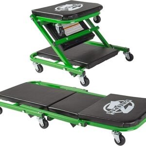 Pro-LifT C-2036DG Black/Green 300 Lbs Mechanic Creeper