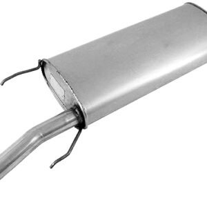 Walker Quiet-Flow SS 55544 Direct Fit Exhaust Muffler Assembly 2.375" Inlet (ID) 2.25" Outlet (OD) for Toyota RAV4