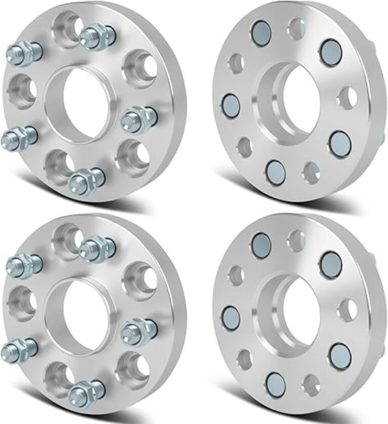 SCITOO 4Pcs 5x120 Wheel Spacers 1 inch Bore 64.1mm Studs 14x1.5 5 Lug Wheel Spacers Fit for Honda Ridgeline 2006-2023,for Honda Odyssey 2005-2023