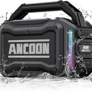 ANCOON Speakers Bluetooth Wireless: 80W(Peak) Loud Speaker with Bass