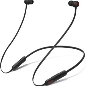 Beats Flex Wireless Earbuds - Apple W1 Headphone Chip, Magnetic Earphones, Class 1 Bluetooth, 12 Hours of Listening Time, Built-in Microphone - Black