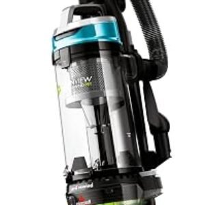Bissell 2254 CleanView Swivel Rewind Pet Upright Bagless Vacuum, Automatic Cord Rewind, Swivel Steering, Powerful Pet Hair Pickup, Specialized Pet Tools, Large Capacity Dirt Tank, Teal