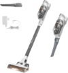 BLACK+DECKER POWERSERIES+ 20V MAX Cordless Stick Vacuum Cleaner with LED Floor Lights, Bagless, Lightweight, Cordless Vacuum Cleaners for Home, Up to 44 Minutes, Powerful Suction, Gray (BHFEA520J)