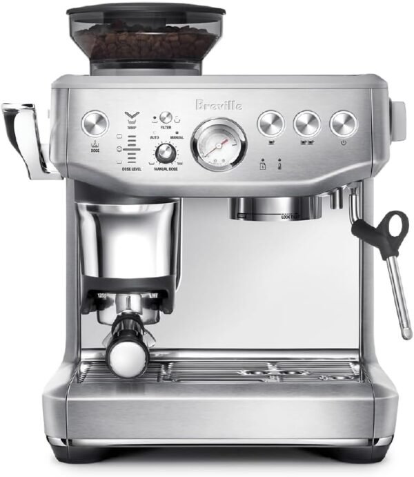 Breville BES876BSS Barista Express Impress, Brushed Stainless Steel