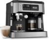 De'Longhi All-in-One Espresso & Coffee Maker, 10-Cup Pot, Milk Frother