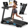 MERACH Treadmill for Home with Incline, 300LBS Capacity Foldable Treadmill