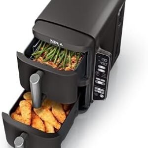 Ninja Air Fryer DoubleStack, 8 Qt, 6-in-1, Black, SL201
