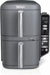Ninja DoubleStack XL Smart Air Fryer, 10 Qt, 6-in-1, Grey, SL451