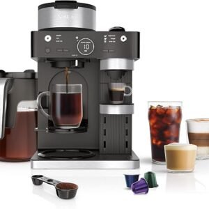 Ninja Espresso & Coffee Maker, Nespresso Capsule Compatible, Black, CFN601