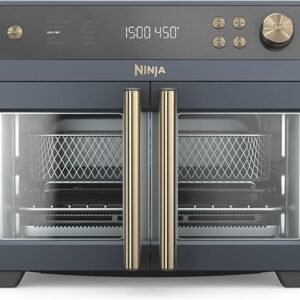 Ninja French Door Premier Air Fry Oven, 10-in-1, Cyberspace, FO101BL