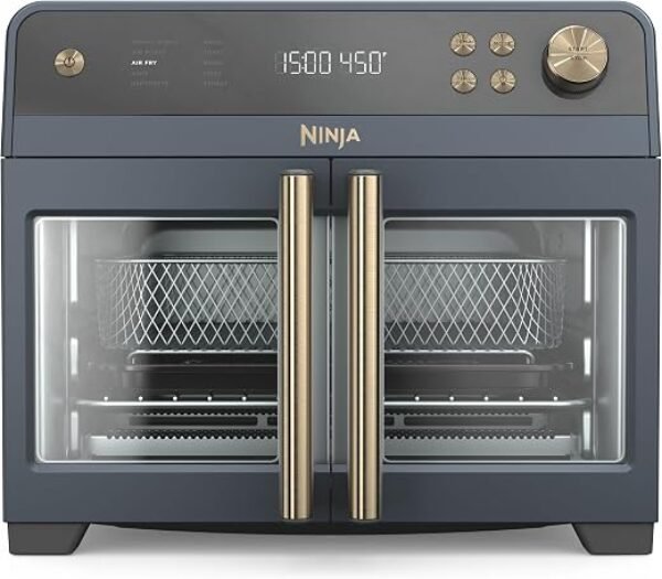 Ninja French Door Premier Air Fry Oven, 10-in-1, Cyberspace, FO101BL