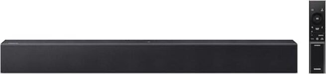 Samsung B-Series Soundbar HW B400F 2.0 ch Soundbar with Built in Subwoofer (2025 Model) One Remote Control, Surround Sound Expansion, Voice Enhance Mode
