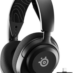 SteelSeries Arctis Nova 5 Wireless Multi-System Gaming Headset — Neodymium Magnetic Drivers — 100+ Audio Presets — 60 HR Battery — 2.4GHz or BT — ClearCast Gen2.X Mic — PC, PS5, PS4, Switch, Mobile