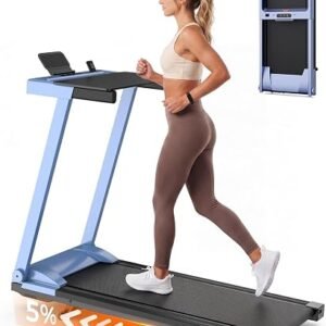 Superun Incline Waking Pad Treadmill with Handle Bar for Home, 300 LBS