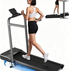 Superun Waking Pad Treadmill with Incline, 3.0HP and 300 LBS Capacity