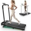 UREVO Smart 11% Incline Treadmill, Walking Pad with AI Smart APP
