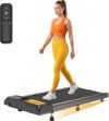 Walking Treadmill Pad with Incline 2.5HP Under Desk Walking and Running Pad Portable Treadmills for Home Office Small Compact Walk Pad Machine with Remote Control 265lbs Capacity