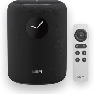 WiiM Sound Smart Speaker with Hi-Res Audio, WiFi and Touchscreen, Black