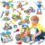 10 in 1 STEM Toys for 4 5 6 7 8+ Year Old Boy Girl Birthday Gifts Building Toys for Kids