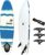 6’ FUNBOARD Surfboard Softboard Foam – Include (3) Fins 6’ Foot Leash and (2) Wood Stringers – Kids and Adults Beginner Intermediate