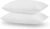 Acanva Bed Pillows 2 Pack Hotel Collection Luxury Soft Inserts for Sleeping-Breathable and Comfortable for Stomach Back Sleepers, King (Pack of 2), White 2 Count