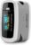 AccuMed CMS-50D1 Fingertip Pulse Oximeter Blood Oxygen Sensor SpO2 for Sports and Aviation. Portable and Lightweight with LED Display, 2 AAA Batteries, Lanyard and Travel Case (White)