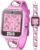 Accutime Hello Kitty Kids Smartwatch – Interactive Touchscreen with 10 Watch Faces, Camera, Games, Alarm, Step Tracker & More