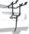Allen Sports Deluxe 2-Bike Trunk Mount Rack, Model 102DB, Black/ Silver, 23 x 15 x 4 inches