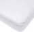 American Baby Company Waterproof Fitted Crib and Toddler Mattress Protector, Quilted and Noiseless Crib & Toddler Mattress Pad Cover, White, 52″x28″x9″