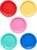 American Greetings Rainbow Party Supplies for Graduation, Birthdays and All Occasions, Multicolor Paper Dinner Plates (50-Count)