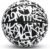 AND1 Chaos Rubber Basketball: Game Ready, Office Regulation Size (29.5”) Streetball, Made for Indoor/Outdoor Basketball Games- Graffiti Series