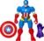 Avengers Marvel MixMashers Captain America Custom Mix-and-Match Action Figure