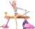 Barbie Careers Playset, Gymnastics Set with Blonde Gymnast Fashion Doll, C-Clip for Flipping Action