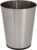 Bath Bliss 5 Liter Small Wastebasket | Round Open Top | Trash Can | Bathroom | Bedroom | Kitchen | Office | Dorm | Disposal Waste Bin | Garbage | Stainless Steel