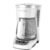 BLACK+DECKER CM1160W-1 CM1160W 12-Cup Programmable Coffeemaker, White/Stainless Steel