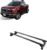Black Horse Traveler Cross Bar Black Compatible with 2013-2025 Ram 1500|2015-2025 Ford F-150|2013-2025 Chevrolet Silverado 1500|2016-2025 Toyota Tacoma-TR-60BK