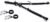 Blue Ox BX7380 Alpha II Tow Bar – “2” Receiver, Class III 6500lb. Rating, Black