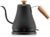 Bodum 27oz Bistro Gooseneck Electric Water Kettle, Pour Over Coffee & Tea, Stainless Steel, Matte Black