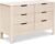 Carter’s by Colby 6-Drawer Baby Dresser for Bedroom – Kids Dresser for Boys & Girls – Double Chest of Drawers for Nursery – Versatile Wooden Dresser for Living Room & Hallway – Washed Natural