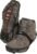 Cascade Mountain Tech Ice Traction Cleats – Ice Traction 360 – Hybrid Spike/Coil – Black