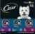 Cesar Filets in Gravy Adult Wet Dog Food, Filet Mignon, New York Strip and Prime Rib Flavors Multipack, 3.5 oz. (24 Count, Pack of 1)